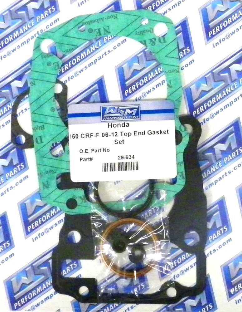 Load image into Gallery viewer, WSM Top End Gasket Kit For Honda 150 CRF-F 06-17 29-634
