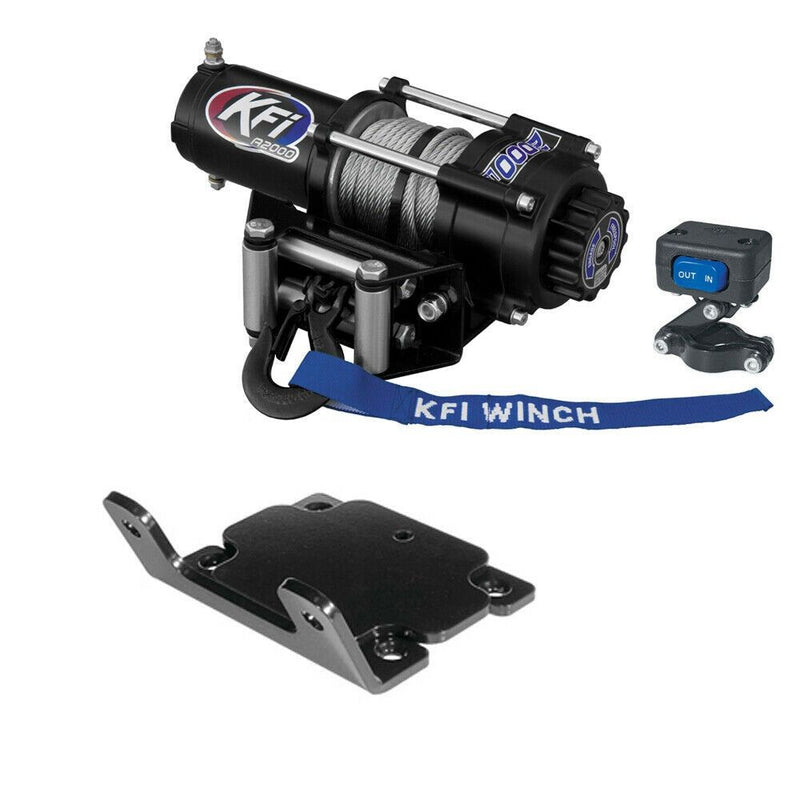 Load image into Gallery viewer, KFI Products Winch Kit For Polaris RZR XP Turbo S/S 4 2018-2020
