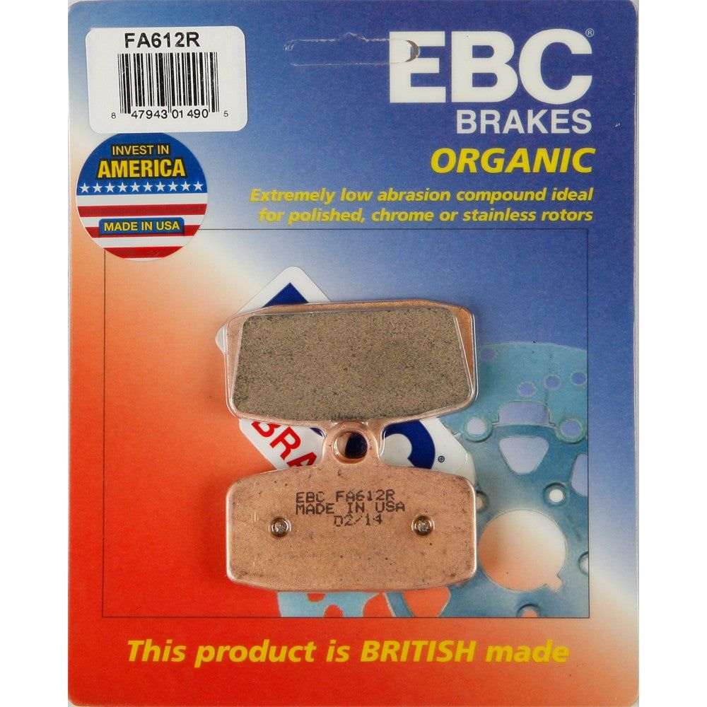 EBC 1 Pair HH Sintered Superbike Brake Pads MPN FA612R