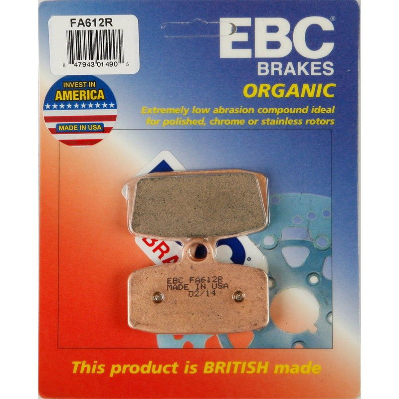 Load image into Gallery viewer, EBC 1 Pair HH Sintered Superbike Brake Pads MPN FA612R
