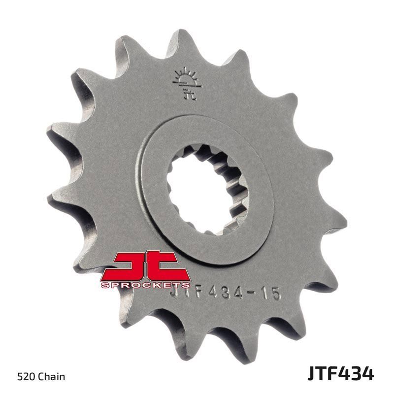 Load image into Gallery viewer, JT Sprockets Front Steel Countershaft Sprocket 13 Tooth 13T 520 Chain JTF434.13
