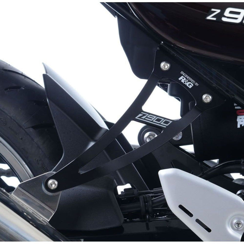 Load image into Gallery viewer, R&amp;G Racing Black Exhaust Hanger For 2018-2024 Kawasaki Z900RS EH0084BK

