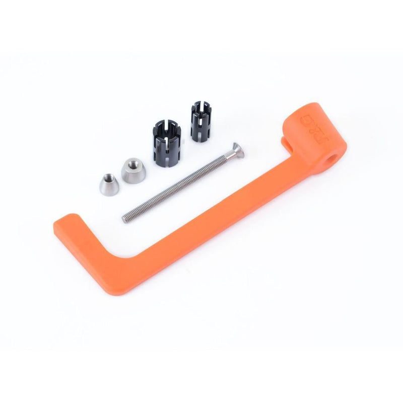 Load image into Gallery viewer, R&amp;G Racing Red Moulded Lever Guard MLG0004BK
