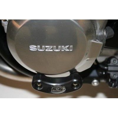 Load image into Gallery viewer, R&amp;G Racing Black Engine Case Sliders LHS For 2001?2008 Honda CBR400 Tri Arm
