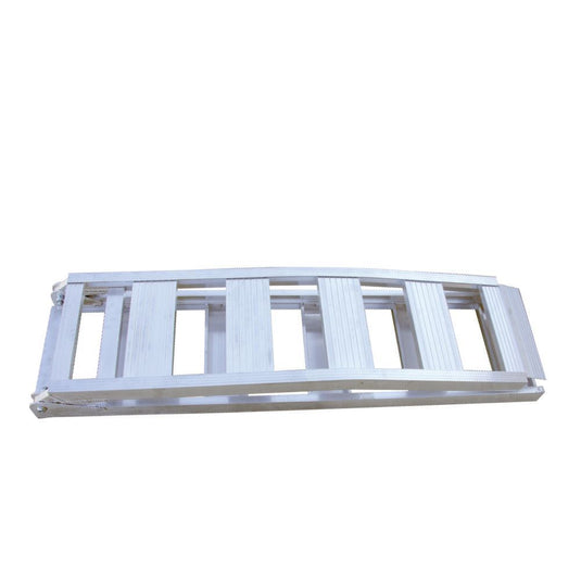 Arched, Bi-Fold, Single Aluminum Loading Ramp - 90