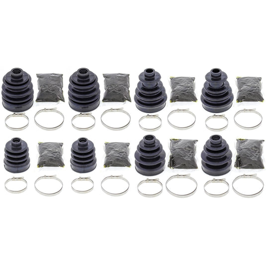 Complete Front & Rear Inner & Outer CV Boot Repair Kit Outlander 400 03-04