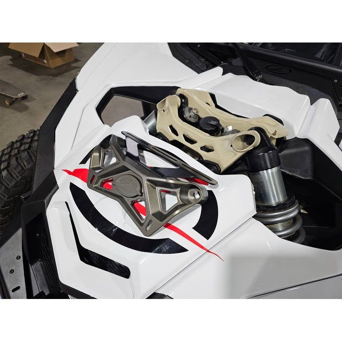 Load image into Gallery viewer, Elektric Offroad Gun Metal Gray Upper Shock Mount Brace For Can-Am Maverick X3 2017-2024
