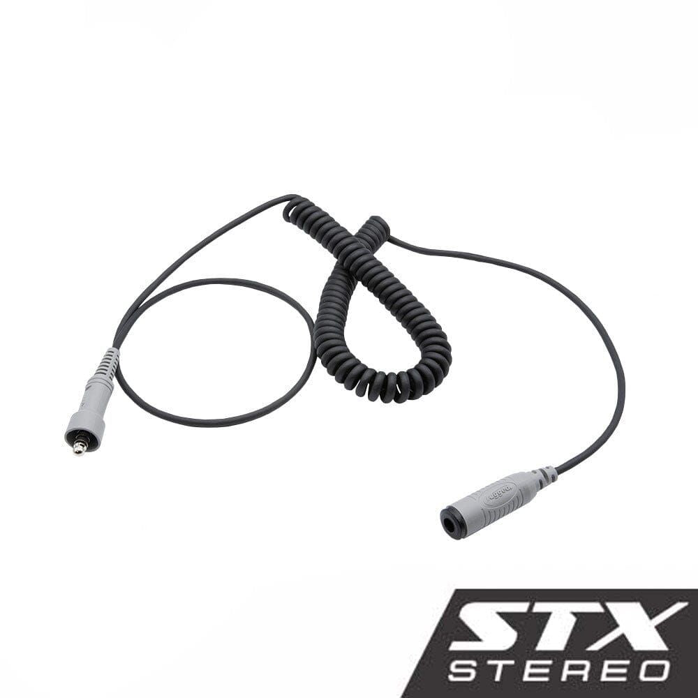 Rugged Radios STX STEREO Headset or Helmet Extension Coil Cable CC-STX-EXT