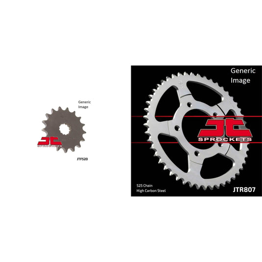 Front & Rear Sprocket Kit for Street SUZUKI SV650/S 1999-2012