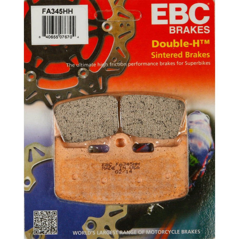 Load image into Gallery viewer, EBC 1 Pair HH Sintered Superbike Brake Pads MPN FA345HH
