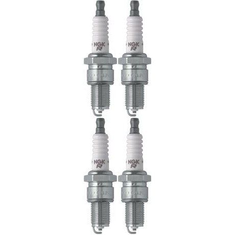 Set of 4 NGK Standard Spark Plugs for Kawasaki MULE 610 2005 Engine 400cc