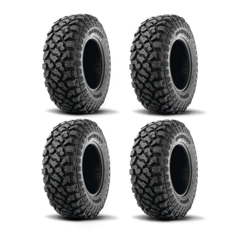 Load image into Gallery viewer, Kenda Set of Two K3204R Klever XT Tires (8 Ply) [27x9R-14] And Two (8 Ply) [27x11R-14] Tires
