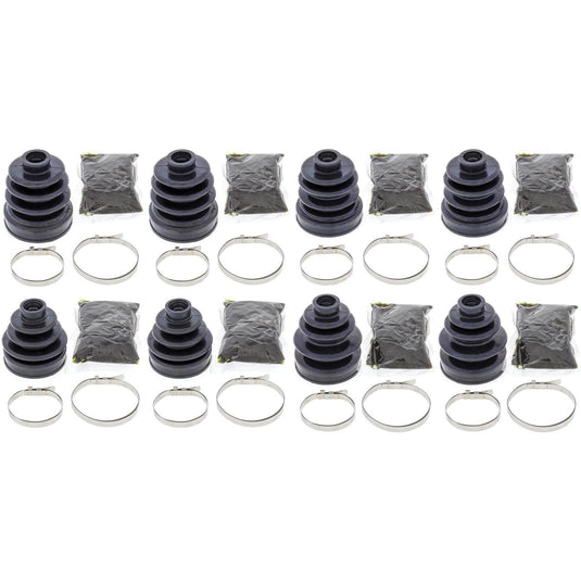 Complete Front & Rear Inner & Outer CV Boot Repair Kit TRX680 Rincon 08-09