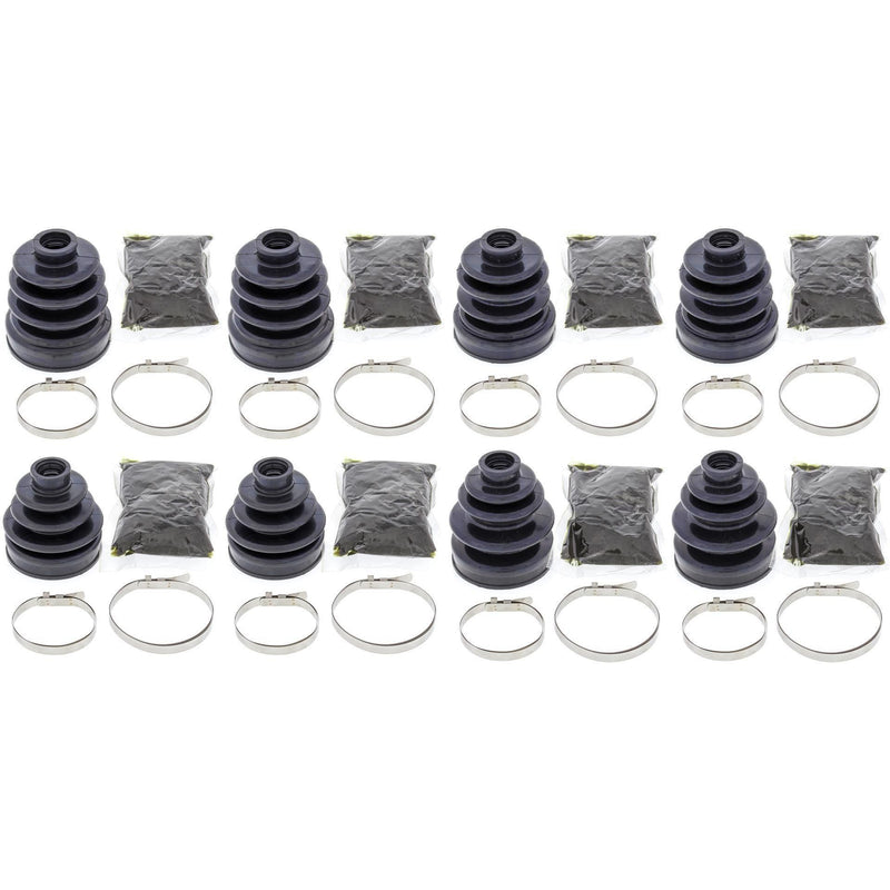 Load image into Gallery viewer, Complete Front &amp; Rear Inner &amp; Outer CV Boot Repair Kit TRX680 Rincon 08-09
