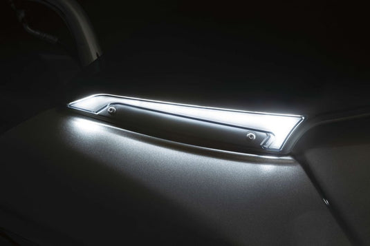Kuryakyn Tracer Black Windshield Trim Lights 2946