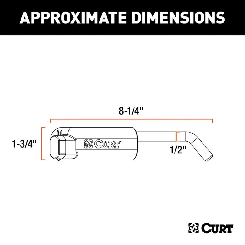 Load image into Gallery viewer, 5th Wheel Hitch Lock (1/2&quot; Diameter Pin)
