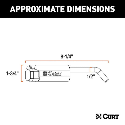 5th Wheel Hitch Lock (1/2" Diameter Pin)