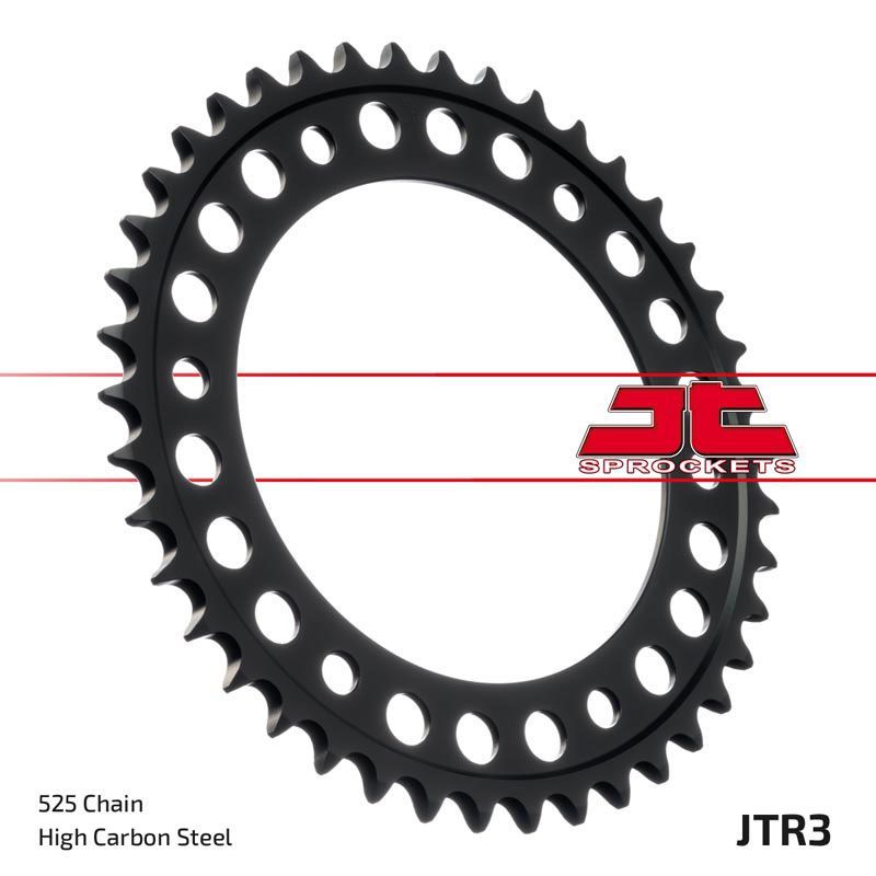 Load image into Gallery viewer, JT Sprockets Rear Steel Sprocket 42 Tooth 42T 525 Chain JTR3.42
