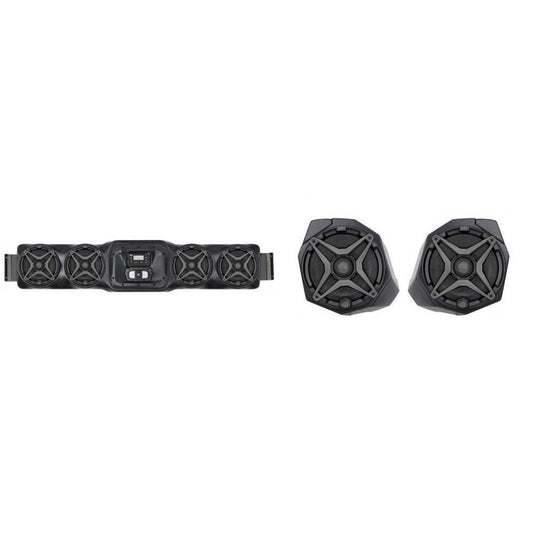 SSV Works Overhead Weatherproof Sound Bar With Front 6.5