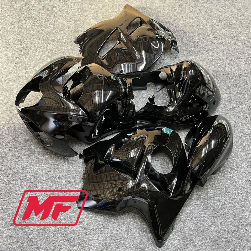 Load image into Gallery viewer, Monster Fairings Full Kit Suzuki GSXR1000 17-22 Gloss Black + Windshield + Gas Tank Cover
