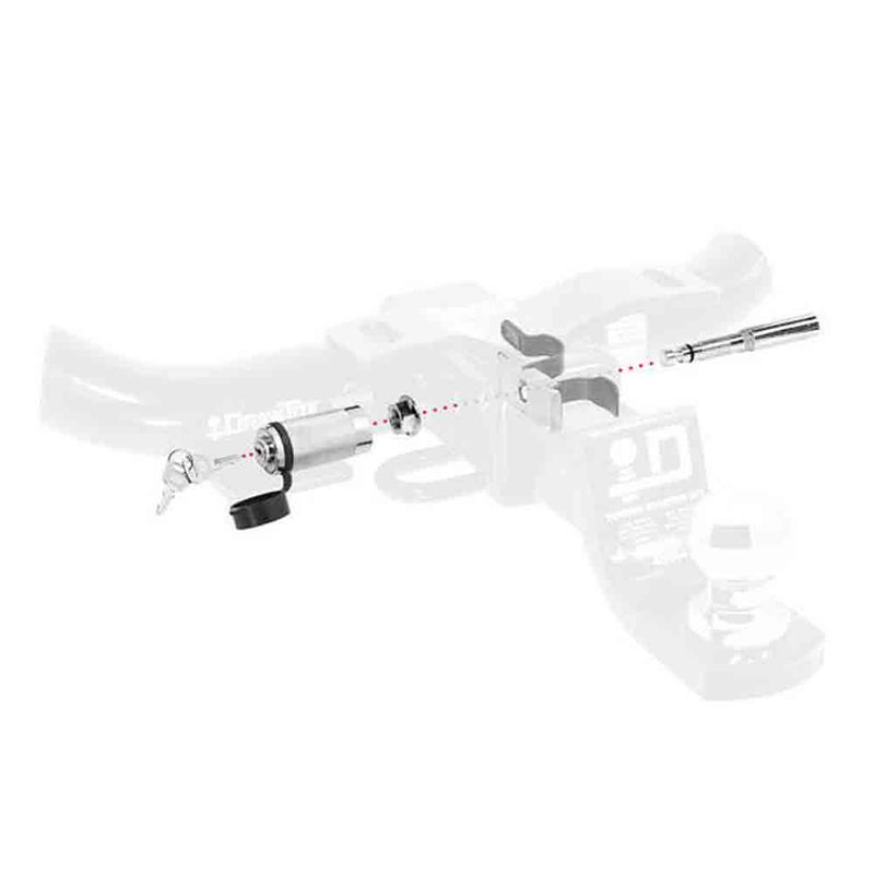 Load image into Gallery viewer, Anti-Rattle Lock, Fits 2 inch Receiver, 5/8 inch Pin Diameter
