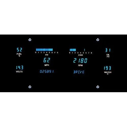 Load image into Gallery viewer, Dakota Digital Universal 4.6&quot; x10&quot; Rectangle 6 Gauge Instrument System VFD3-1010
