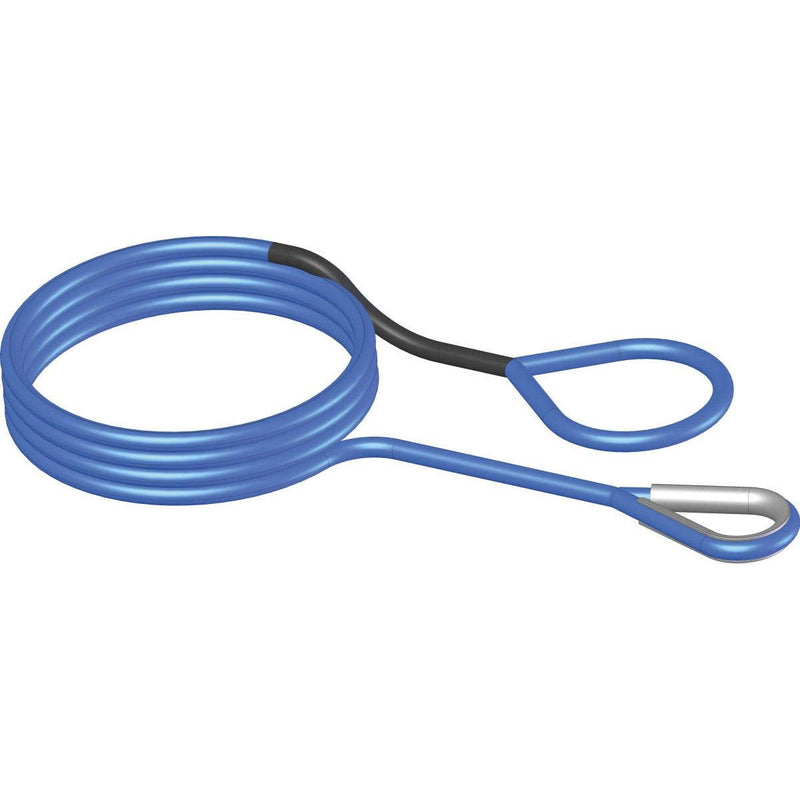 Load image into Gallery viewer, KFI Synthetic Winch Line; 15/64&quot; x 50 ft.; Extension Cable; Blue SYN-EXT-B50
