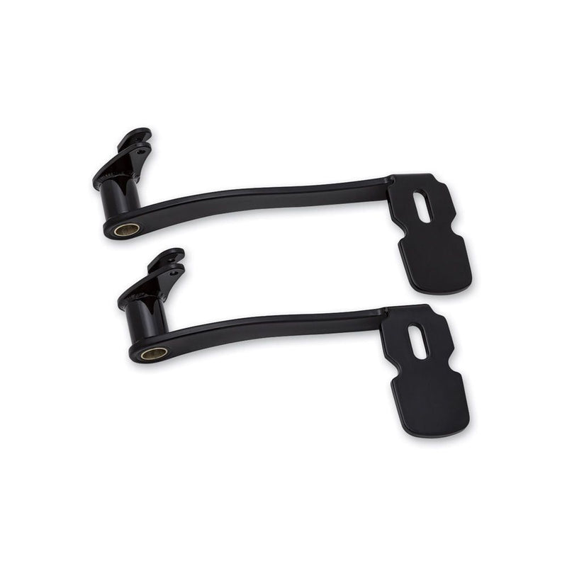 Load image into Gallery viewer, Kuryakyn Black Extended Brake Pedal Lever w/ Lower Fairing Harley Touring 14-18
