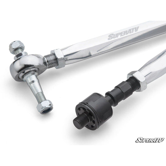 SuperATV Honda Talon 1000R RackBoss 2.0 Billet Aluminum Hex Tie Rod Kit TRRA-H-TALRM16-B