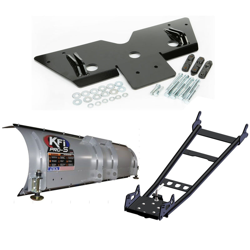 Load image into Gallery viewer, KFI UTV Mid-Mount Snow Plow Kit For Polaris RZR Trail 570 2012-2022
