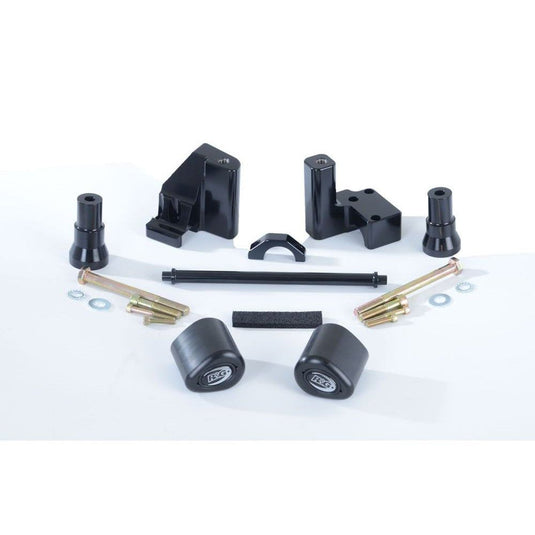 R&G Racing Black Aero Style Crash Protection Bobbins For 2011-2012 Suzuki GSX1250FA ABS