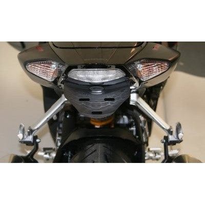 Load image into Gallery viewer, R&amp;G Racing Black Tail Tidy License Plate Holder For 2007-2008 Suzuki GSXR1000
