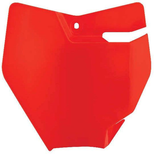 Acerbis Flo Orange Front Number Plate for KTM - 2449404617