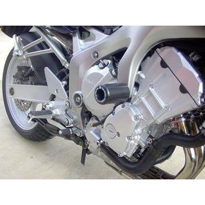 R&G Racing Black Classic Style Crash Protectors For 2004-2012 Yamaha Fazer 600
