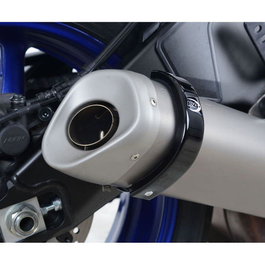 R&G Racing Black Exhaust Protector For 2020-2023 BMW S1000XR