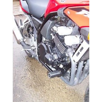 Load image into Gallery viewer, R&amp;G Racing Black Classic Style Crash Protectors For 1997-2003 Yamaha Fazer 600
