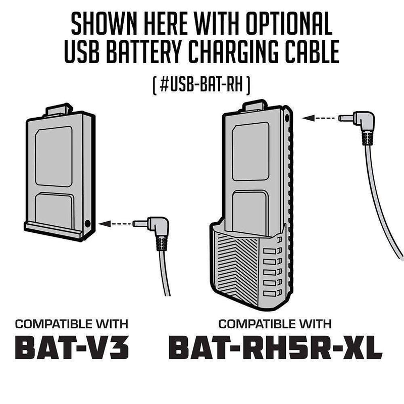 Load image into Gallery viewer, Rugged Radios V3 Replacement Battery with 12v Charge Port BAT-V3
