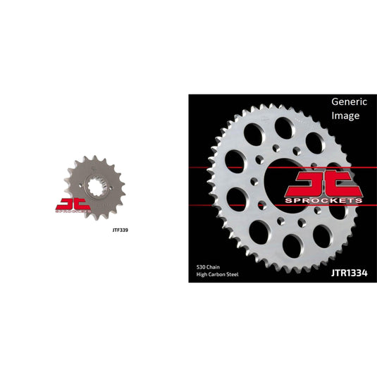 Front & Rear Sprocket Kit for Street HONDA VF1000R 1985-1986