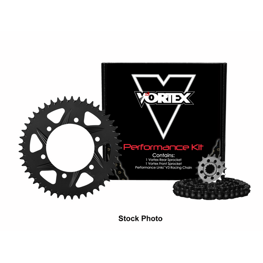 Vortex Black WSS 520SX3-120 Chain and Sprocket Kit 16-46 Tooth - CK6440