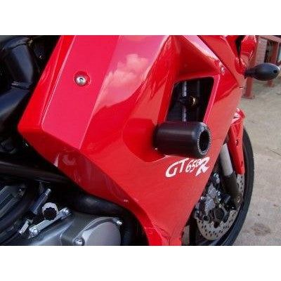 R&G Racing Black Classic Style Crash Protectors For 2009-2017 Hyosung GT650R