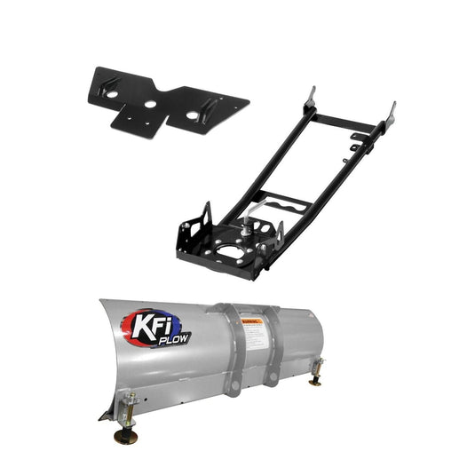 KFI UTV Mid-Mount Snow Plow Kit For Polaris RZR 570 2012-2022