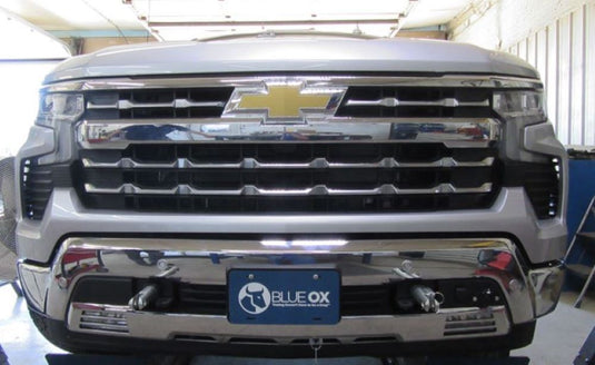 Blue Ox Avail Tow Bar (10,000 lbs. cap.) & Baseplate Combo fits Chevrolet Silverado 1500 New Style (No Limited) (All Models)