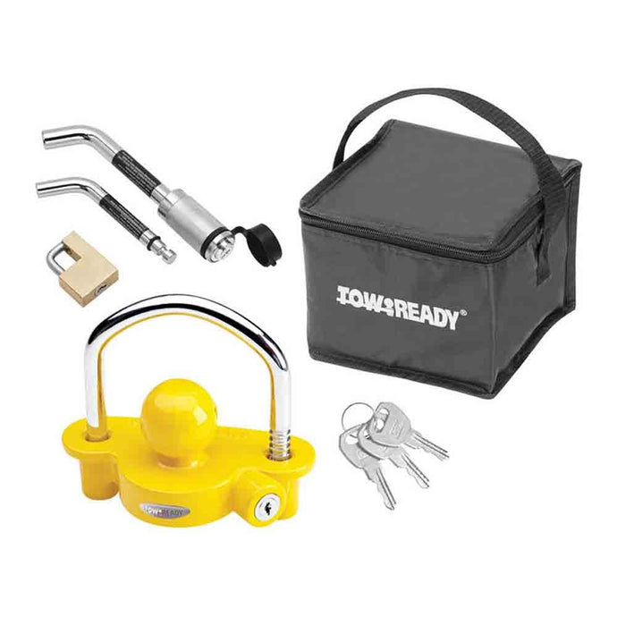 Coupler and Receiver Lock Keyed Alike Combo