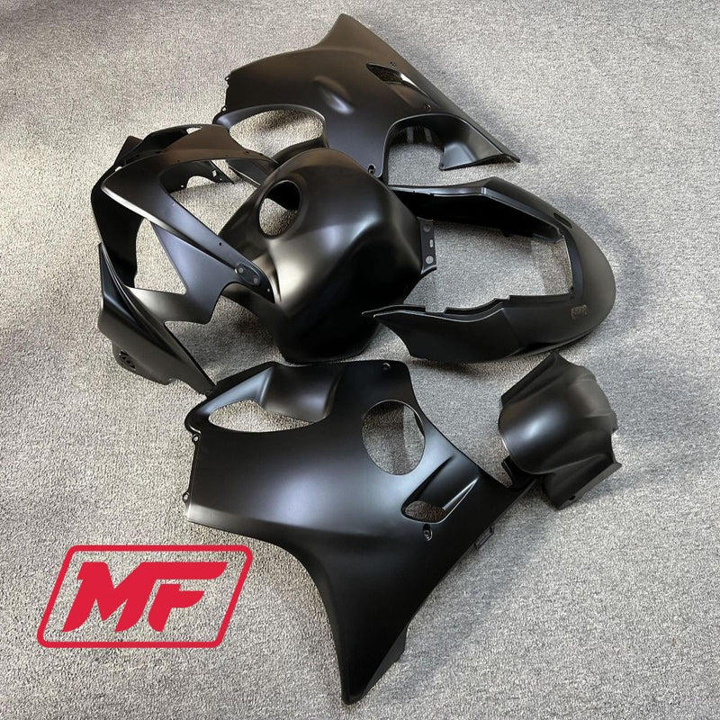 Load image into Gallery viewer, Monster Fairings Full Kit Honda CBR600F 04-07 Matte Black + Windshield + Gas Tank Cover
