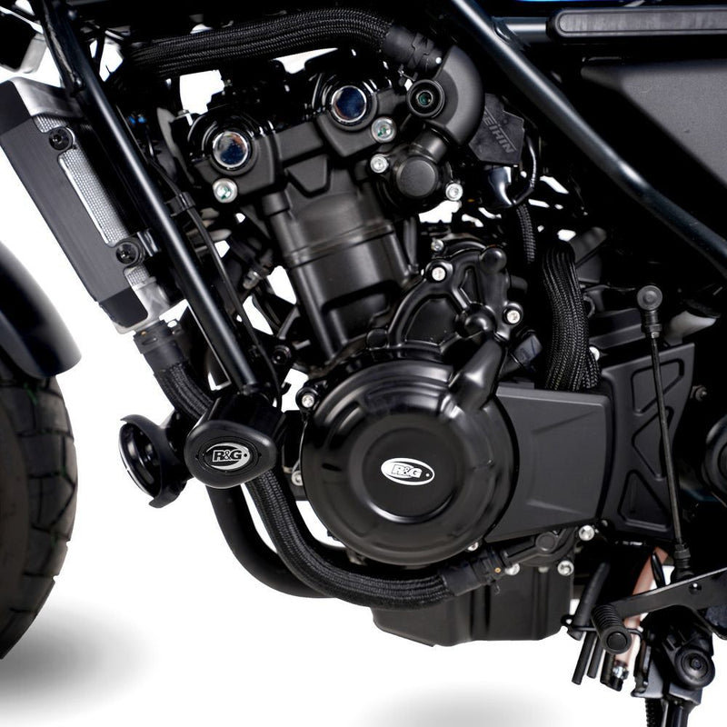 Load image into Gallery viewer, R&amp;G Racing Black Aero Style Crash Protection Bobbins For 2023-2024 Honda CL500
