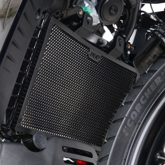 R&G Racing Black Aluminum Radiator Guard RAD0280BK