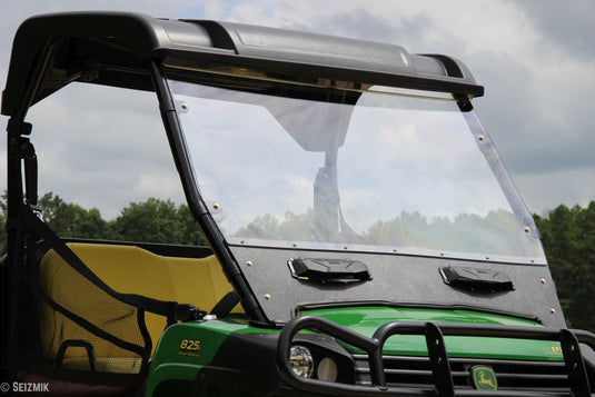 Seizmik Versa-Vent Polycarbonate & ABS Windshield For John Deere Gator XUV/HPX