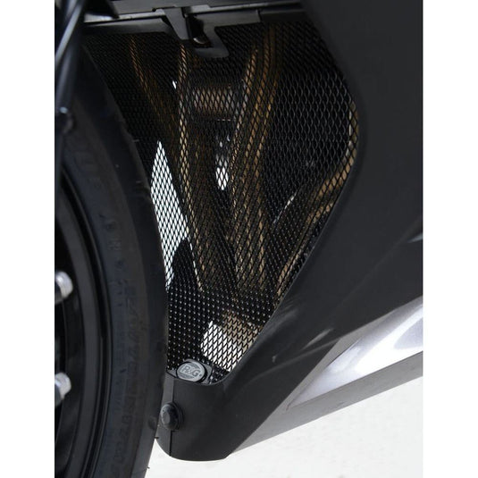 R&G Racing Black Downpipe Grill For 2011-2019 Kawasaki Z1000SX (Ninja 1000)