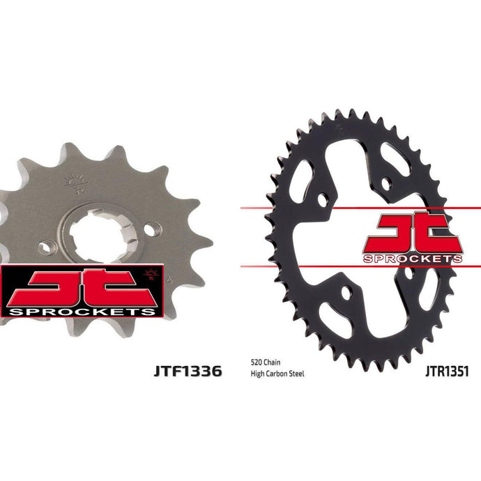 Front & Rear Sprocket Kit for HONDA ATC350 X 85 JT Sprockets
