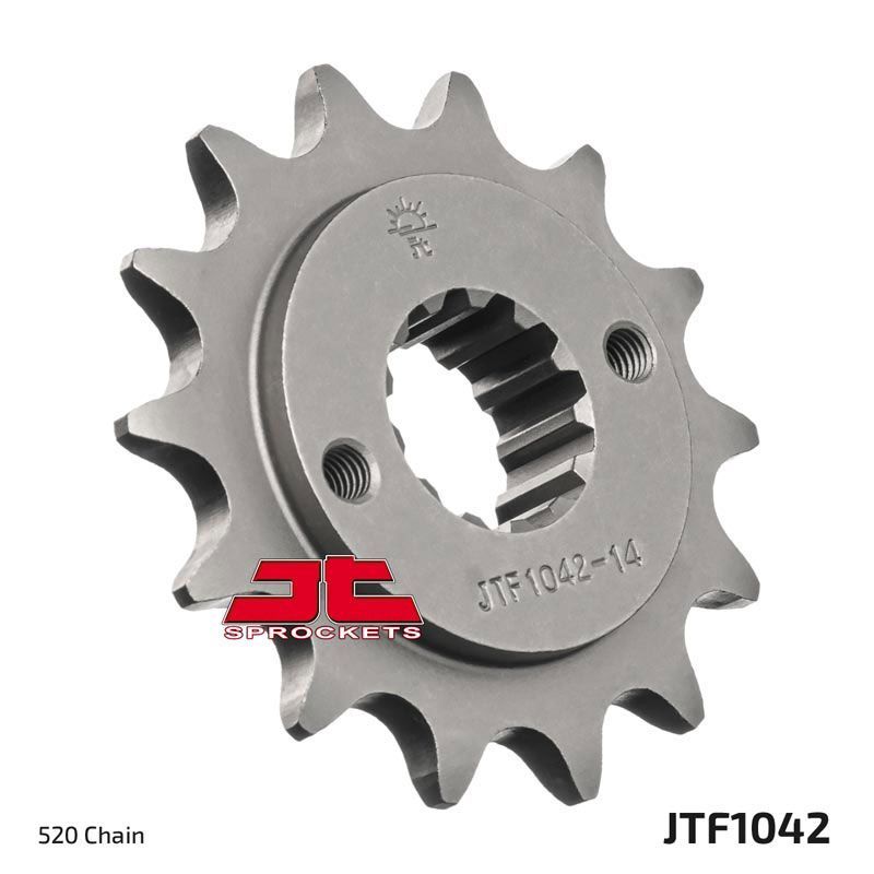 Load image into Gallery viewer, JT Sprockets Front Steel Sprocket 14 Tooth 14T 520 Chain JTF1042.14

